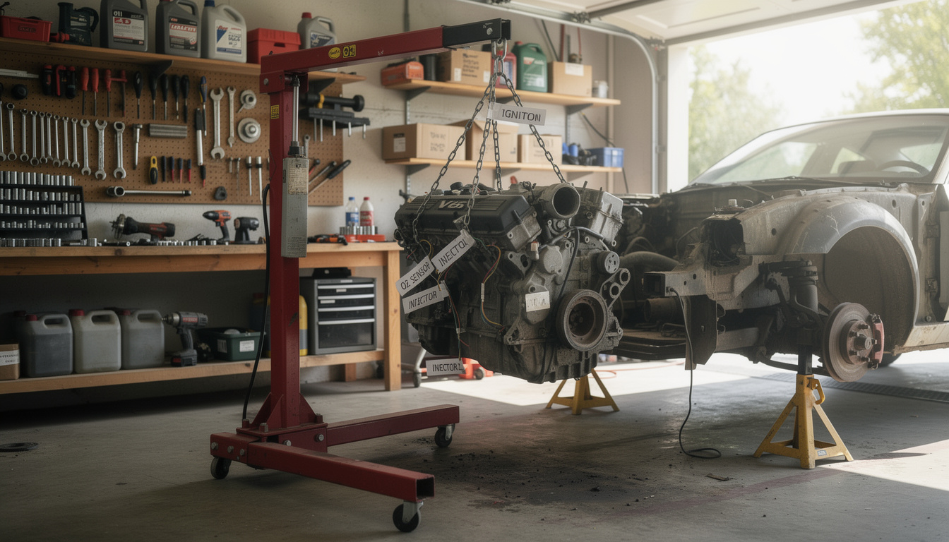 découvrez notre guide complet pour remplacer le moteur de votre voiture, étape par étape, avec des conseils pratiques et des recommandations pour réussir cette réparation essentielle.