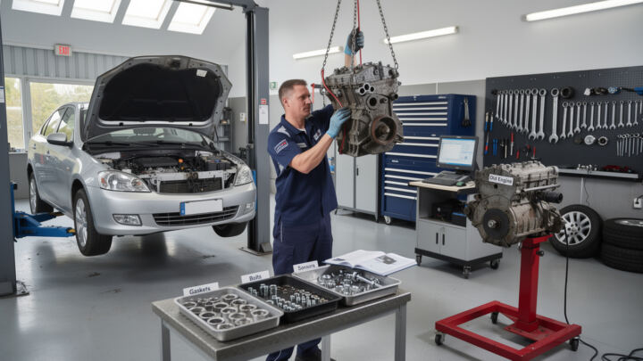 découvrez notre guide complet pour le remplacement du moteur d'une voiture, incluant toutes les étapes détaillées et conseils pratiques pour réaliser cette opération avec succès.